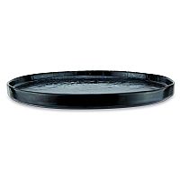 Πιάτο Επίπεδο ρηχό  Stoneware Estia Phobos Nero Μαύρο 31x2,5cm 67-PHO0531 