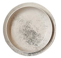 Πιάτο Ρηχό Πορσελάνης Porland  Smoky 187631 Cream 30cm
