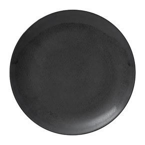 Πιάτο Ρηχό από Πορσελάνη GTSA Midnight Μαύρο  27cm