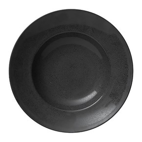 Πιάτο Βαθύ από Πορσελάνη GTSA Midnight Μαύρο  27cm