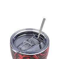 Θερμός με Καλαμάκι  Coffee Mug Save The Aegean Twilight Rose 350ml