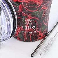 Θερμός με Καλαμάκι  Coffee Mug Save The Aegean Twilight Rose 350ml