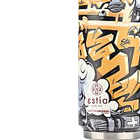 Θερμός Travel Cup Save The Aegean Graffiti Rhythm Estia 500ml