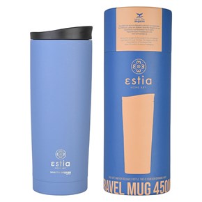 Θερμός Travel Cup Save The Aegean DENIM BLUE 500ml