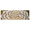 Πίνακας σα Καμβά Τριαντάφυλλο Χρυσό 150x50cm  Marhome 23521
