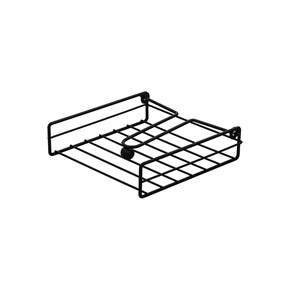 Χαρτοπετσετοθήκη Μεταλλική Μαύρη Estia 19.3x18.8 01-1315 