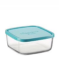 Γυάλινο Φαγητοδοχείο Ψυγείου BORMIOLI ROCCO FRIGOVERRE  15x15 750ml