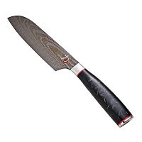 Μαχαίρι Santoku Tetsu από Ανοξείδωτο Ατσάλι 17.5cm BG04128MKB Bergner 