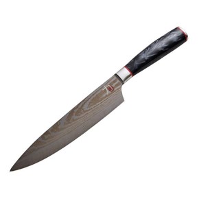 Μαχαίρι Chef Tetsu από Ανοξείδωτο Ατσάλι 20cm BG04126MBK Bergner 