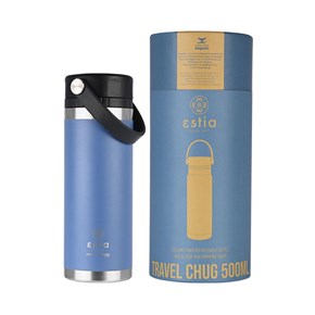 Θερμός Travel Chug Save The Aegean 500ml Denim  Blue