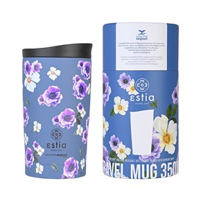 Θερμός Ποτήρι Travel Mug Save The Aegean Garden Blue 350ml