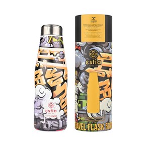 Μπουκάλι Θερμός  Travel Flask Save the Aegean GRAFFITI RHYTHM  500ml