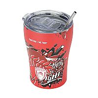 Θερμός με Καλαμάκι  Coffee Mug OLYMPIACOS BC Edition TOGETHER WE FIGHT  Estia 350ml
