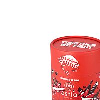 Θερμός με Καλαμάκι  Coffee Mug OLYMPIACOS BC Edition TOGETHER WE FIGHT  Estia 350ml