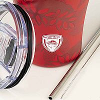 Θερμός με Καλαμάκι  Coffee Mug OLYMPIACOS BC Edition  Estia 350ml
