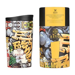 Θερμός Ποτήρι Travel Mug Save The Aegean GRAFFITI RHYTHM 350ml