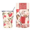 Θερμός με Καλαμάκι  Coffee Mug Save The Aegean SAKURA WHISPER 350ml