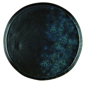 Πιατέλα Stoneware Estia Phobos Nero Μαύρο 31x2,5cm 67-PHO0531 
