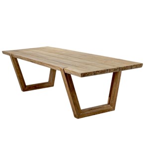 Τραπέζι Εξωτερικού Χώρου TEAK Riftan 260X105X75cm 