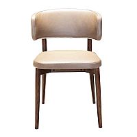 Δερμάτινη Καρέκλα Βελανιδιάς 55x54.5x79.5Hcm
