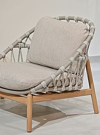 Πολυθρόνα Dezza Αλουμίνιο  84x81x76H