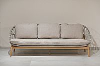 Τριθέσιος Καναπές  Dezza Αλουμίνιο  84x212x76H