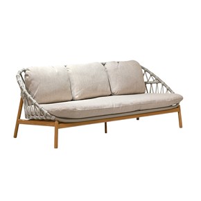Τριθέσιος Καναπές  Dezza Αλουμίνιο  84x212x76H