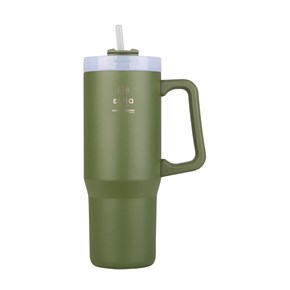 Ποτήρι Θερμός BPA Free 900ml FOREST SPIRIT Estia Straw Tumbler XL Save The Aegean