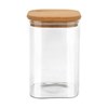 Γυάλινο Δοχείο Bamboo Essentials Με καπάκι 950ml Estia 