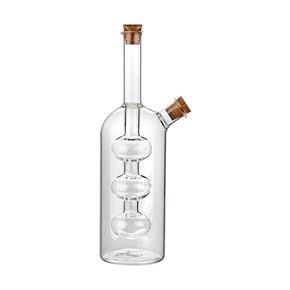 Μπουκάλι Για Λάδι-Ξύδι Γυάλινο 350ml 2σε1