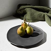 Πιάτο Ρηχό Mare Graphite Stoneware 27cm 