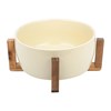 Σαλατιέρα Allure Με Βάση  Ivory 28cm 