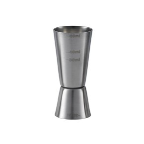 Διπλή Μεζούρα Ποτών με Χωρητικότητα 30/60ml  509140 Inox