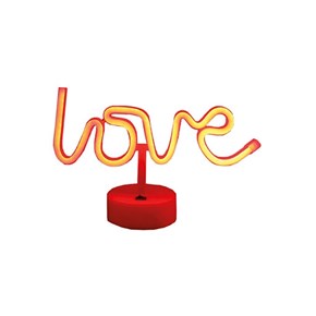 Φωτιστικό με Νέον love Κόκκινο 33cm