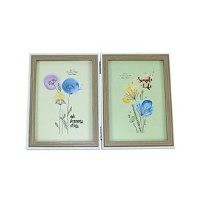 Κορνίζα Πολυεστερική Διπλή 13x18cm
