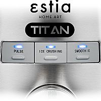 Estia 06-11833 Μπλέντερ για Smoothies με Γυάλινη Κανάτα 1.5lt 1000W Inox