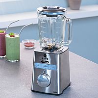 Estia 06-11833 Μπλέντερ για Smoothies με Γυάλινη Κανάτα 1.5lt 1000W Inox