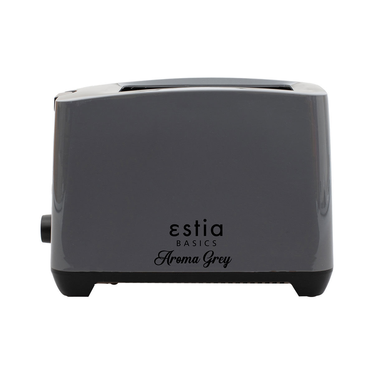 Φρυγανιέρα 2 Θέσεων 750W με 7 επίπεδα ψησίματος Aroma Estia Γκρι
