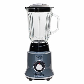 Estia 06-10003 Μπλέντερ για Smoothies με Γυάλινη Κανάτα 1.5lt 500W Γκρι