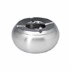 Σταχτοδοχείο Αντιανεμικό Μεταλλικό Inox 10,6x4,5cm 