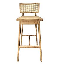 Σκαμπό από Ξύλο Teak  Εξωτερικού Χώρου  45x50x100cm