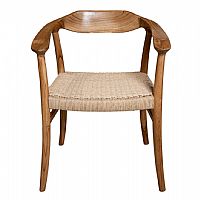 Καρέκλα  Teak Wood Εξωτερικού Χώρου 63x54x76h 