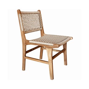 Καρέκλα Milano Φυσικό Teak Wood Εξωτερικού Χώρου 50x54x85h 