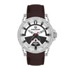 Ατσάλινο ρολόι με δερμάτινο λουράκι Sergio Tacchini ST.1.10455-2