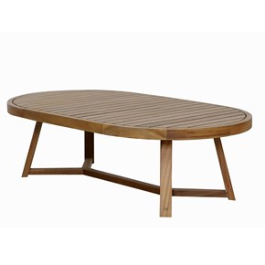 Τραπέζι Florida Ξύλο Teak  Εξωτερικού Χώρου 130x75x40h