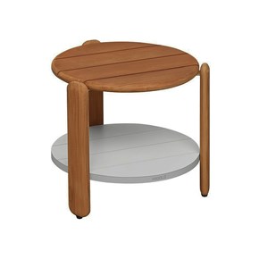Βοηθητικό Τραπεζάκι σαλονιού Pallisad Ξύλο Teak Εξωτερικού Χώρου 70x120x40h 