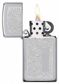 Αναπτήρας Slim® Chrome Venetian Zippo®