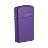 Αναπτήρας Slim® Purple Matte Zippo® Logo