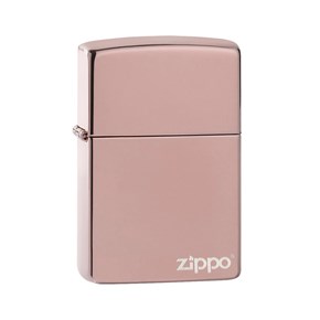 Αναπτήρας Classic High Polish Rose Gold Zippo® Logo
