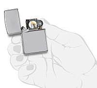 Αναπτήρας Classic High Polish Chrome Zippo® 